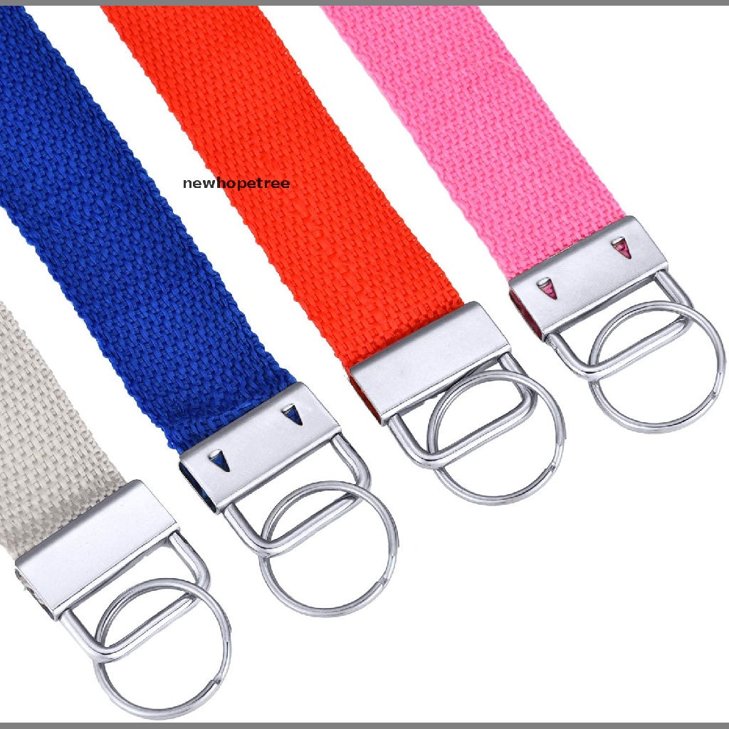 Set 50 Móc Chìa Khóa Cứng Cáp Kèm Dây Đeo Tiện Dụng Vòng Tay Da Sồi OIK