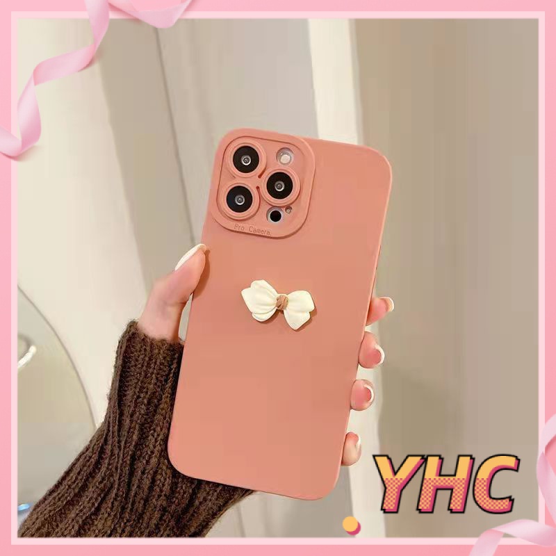 ốp iphone Hình Nơ 3D Phong Cách Châu Âu tương thích iPhone 6/6plus/6s/6splus/7/7plus/8/8plus/x/xs/xr/xsmax/11/12/13/pro/max/plus/promax-045