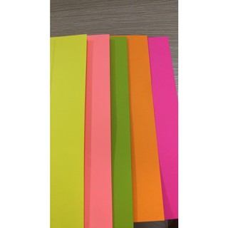 500 tờ giấy A4 màu dạ quang - định lượng 80gsm