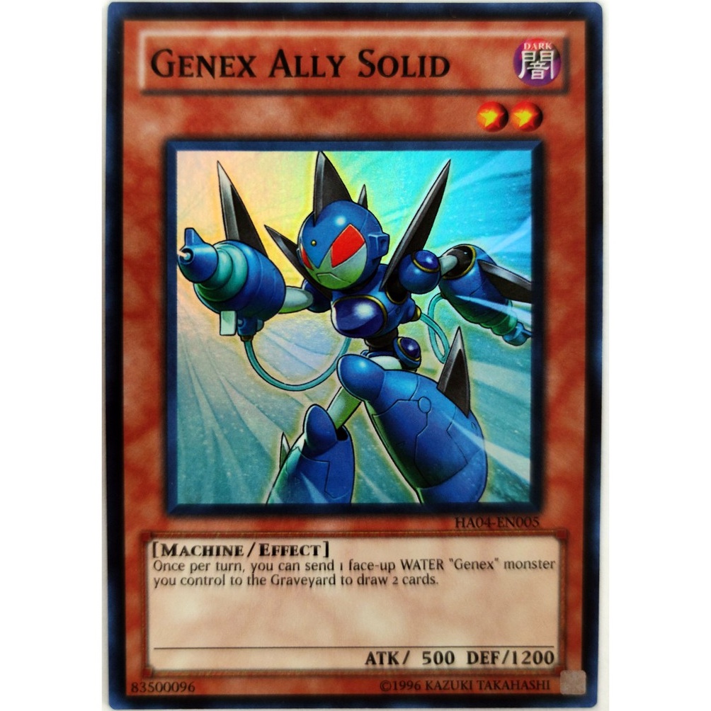 [Thẻ Yugioh] Genex Ally Solid |EN| Super Rare