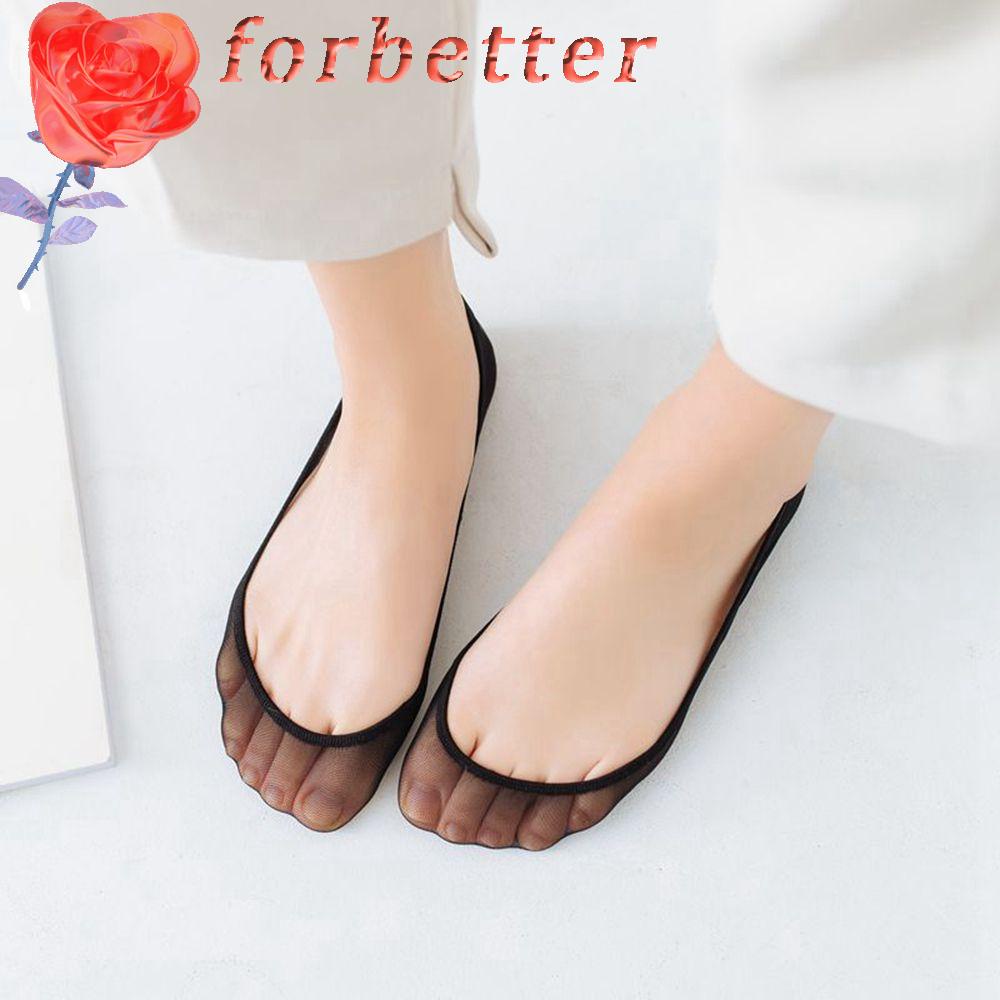 Vớ Thuyền Cổ Thấp Siêu Mỏng Thoáng Khí Chống Trượt Thời Trang Mùa Hè