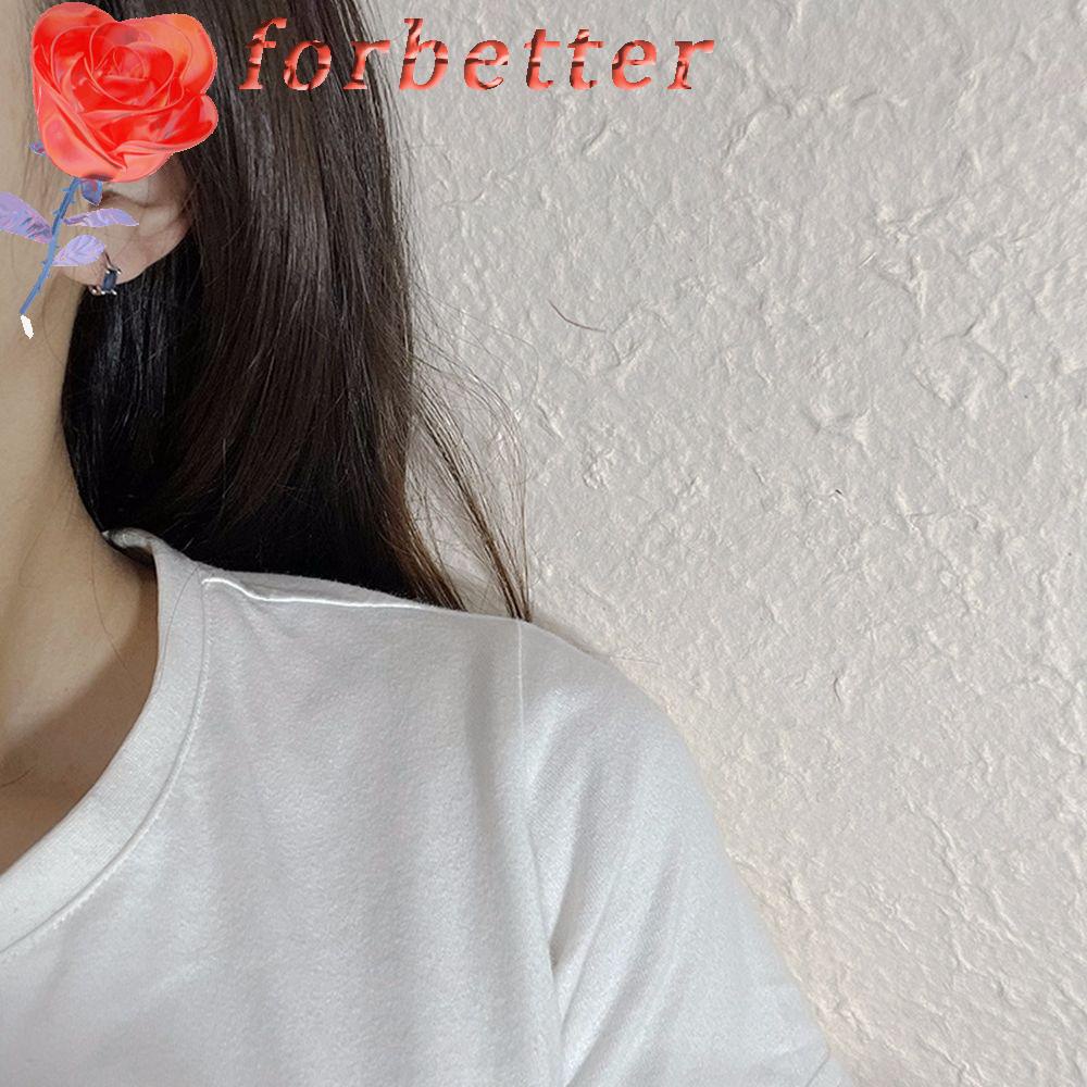 Bông tai dáng tròn đính đá zircon kiểu dáng thanh lịch phong cách Hàn Quốc cho nữ