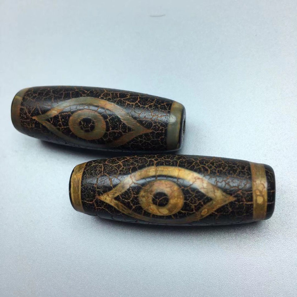 Dây Chuyền Hạt Mã Não Mắt Rồng Phượng Hoàng Mắt Phượng Hoàng Phong Cách Tây Tạng Dzi Mã Não Tây Tạng Tây Tạng 11.17