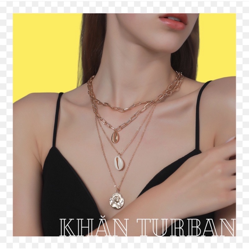 Set 4 vòng cổ hình ốc phong cách âu mỹ - Khanturban.vn