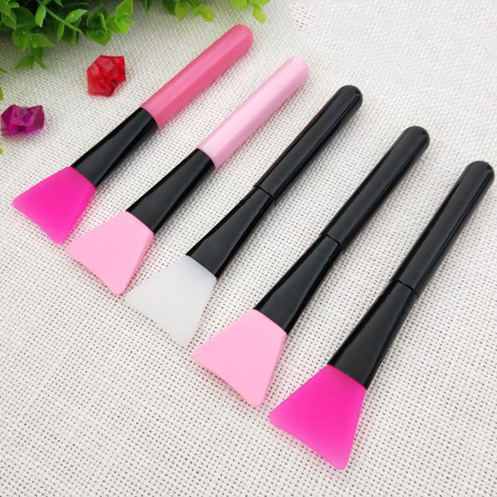 Cọ Trang Điểm Mặt Bằng Silicone Đầu Cọ Mềm Mại Màu Đen