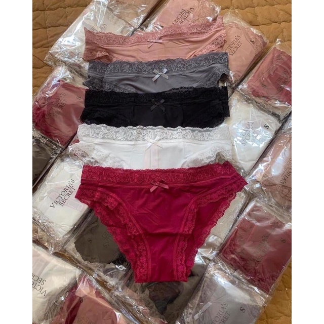 Set 5 Quần Lót Nữ  Thun Lạnh Vic Xuất Âu Siêu Mát Size S M