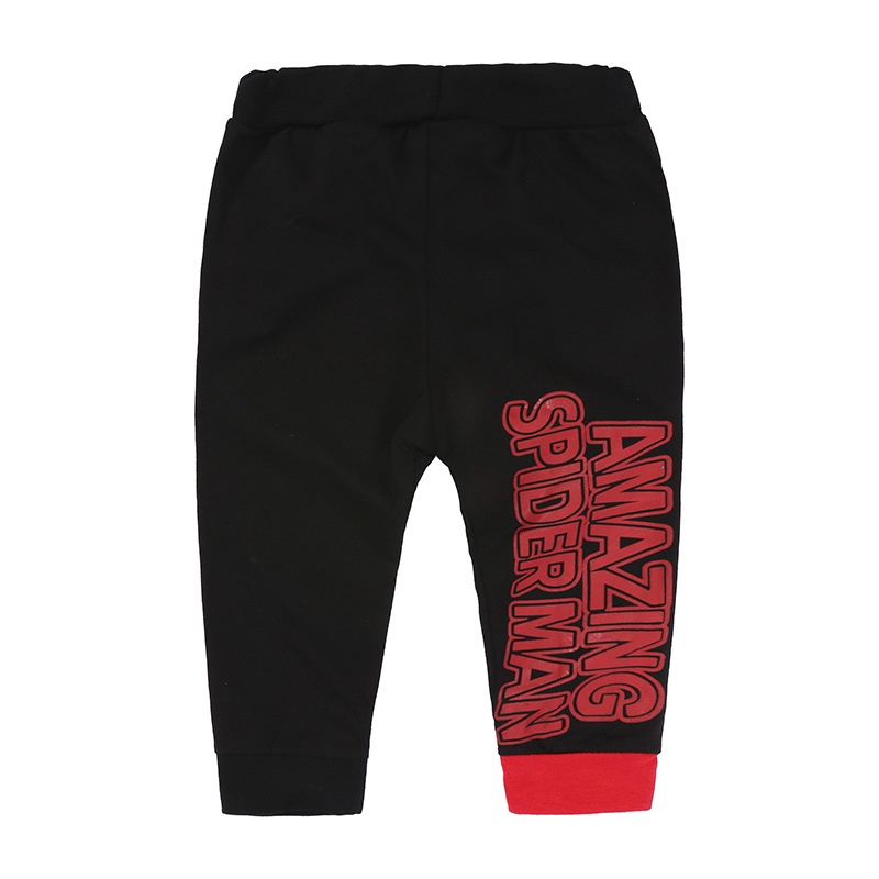 ┋✷▼Set Áo Hoodie Tay Dài + Quần Dài Hình Người Nhện Cho Bé Trai