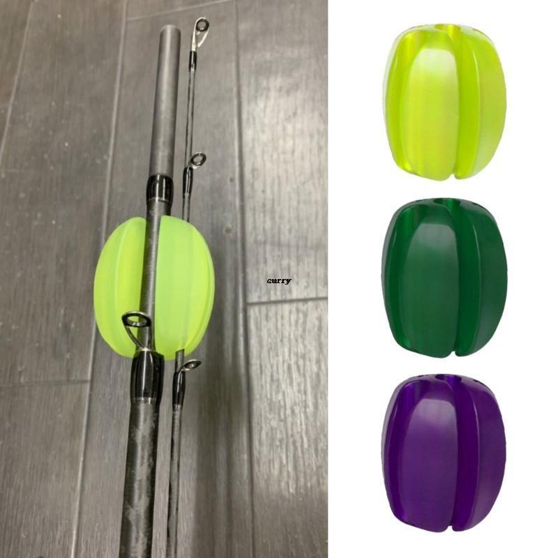✿ Kẹp Giữ Cần Câu Cá Hình Quả Trứng Bằng Silicone Chống Va Chạm Tái Sử Dụng Được