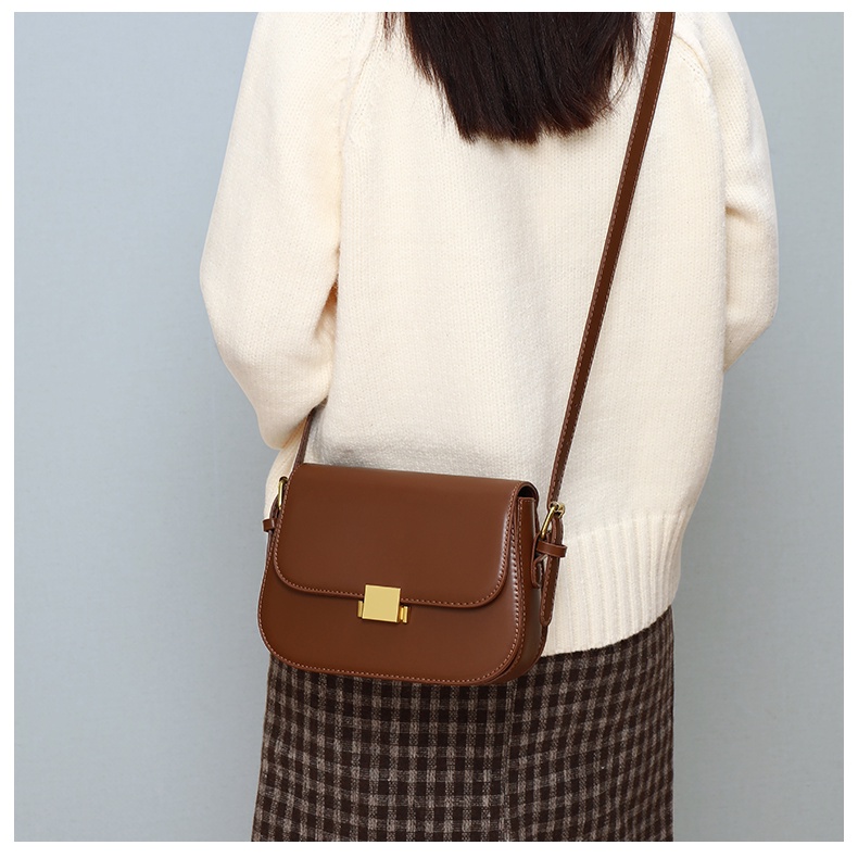 Túi xách nữ kẹp nách, đeo chéo, nhiều ngăn, da mềm mịn, 2 dây ngắn, dài kèm theo  - Kho Túi Quảng Châu 29