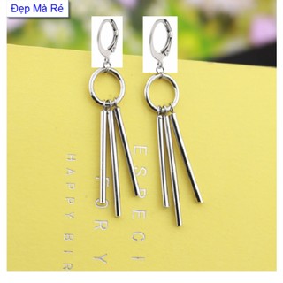 Bông tai nữ hàn quốc - Cam kết 1 đổi 1 nếu hoen, gỉ sét