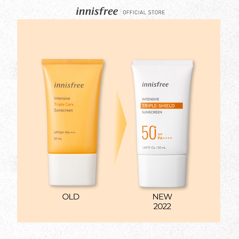 Mẫu Mới - Kem Chống Nắng Innisfree Intensive Long Lasting Sunscreen SPF50/PA 50ml