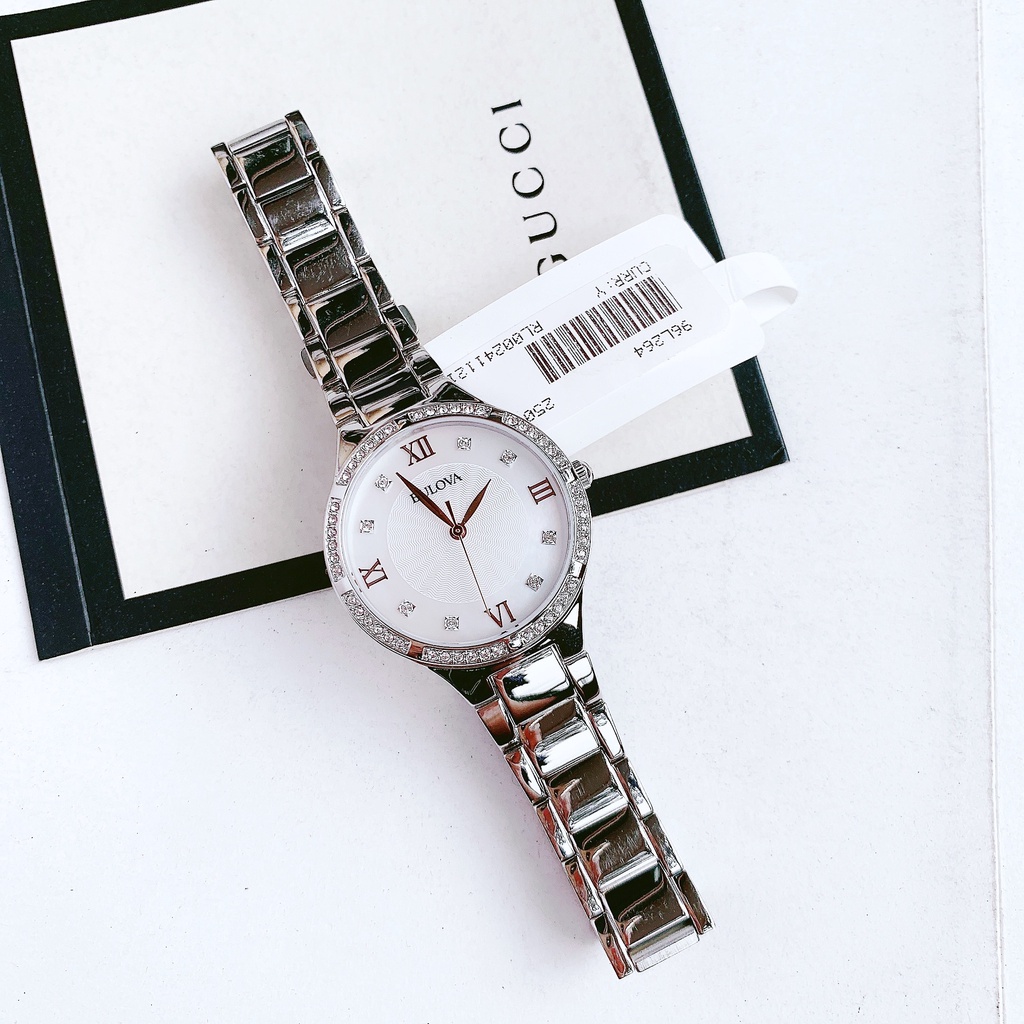 Đồng hồ nữ dây thép Bulova 96L264