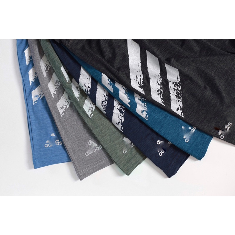 Áo bigsize nam thể thao tay ngắn chất vải thun poly xuất dư cực mát