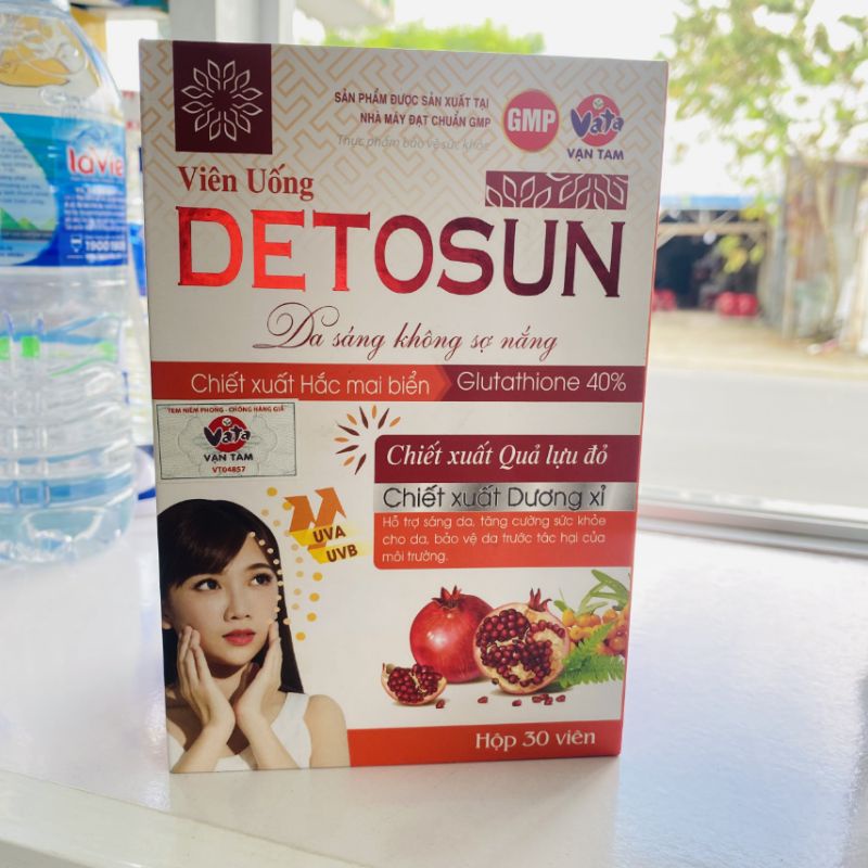 Viên uống chống nắng Detosun
