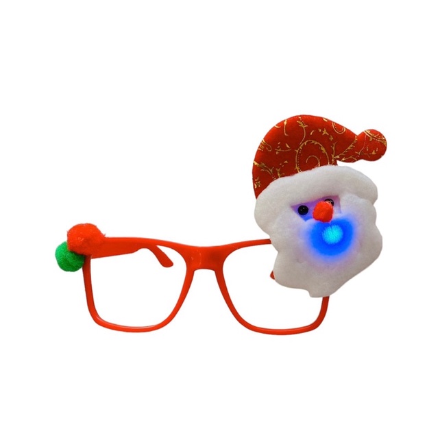 Cài Tóc Noel Có Đèn, Mắt Kính Noel Đèn Xinh Xắn Giá Rẻ Phụ Kiện Giáng Sinh 2023