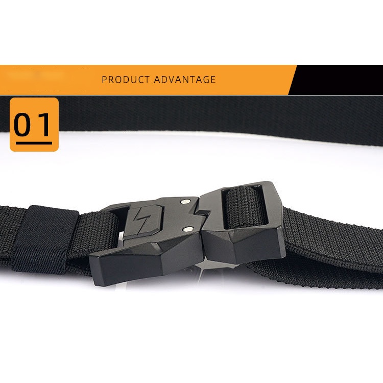 Thắt Lưng Dây Nịt Vải Siêu Bền,Trẻ Trung - Khóa Nhanh Tiện Dụng Kích Cỡ Tùy Chỉnh DT124