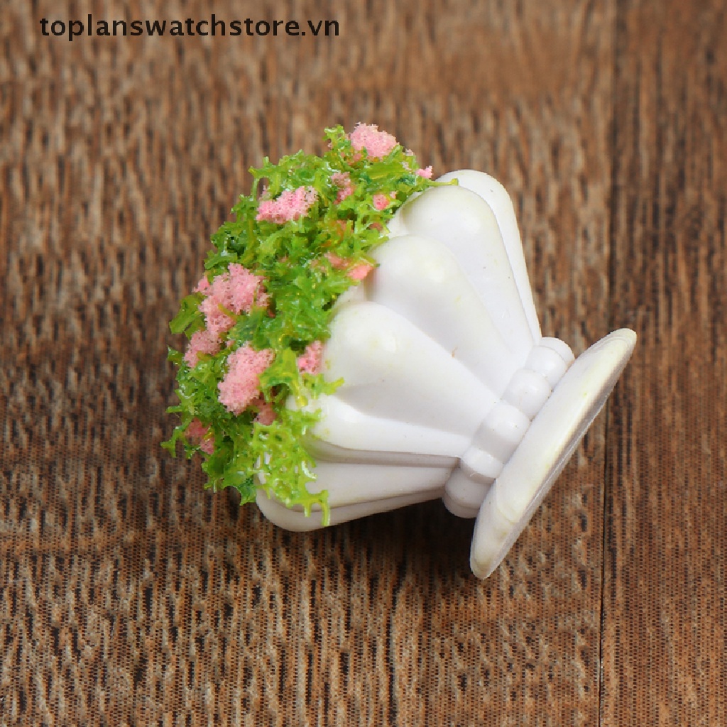 Mô Hình Chậu Hoa Mini Tỉ Lệ 1: 12 Trang Trí Nhà Búp Bê