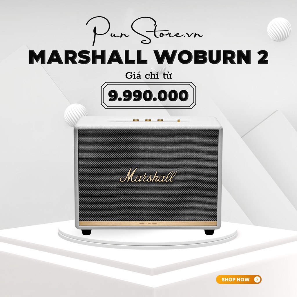 Loa bluetooth Marshall Woburn 2 chính hãng Marshall Việt Nam