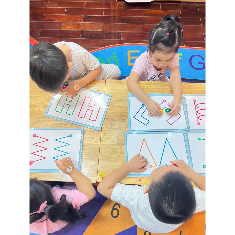 Bộ đồ chơi phát triển và cân bằng não phải, não trái cho bé Sunny toys