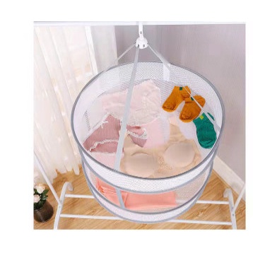 Giỏ Túi Lưới Phẳng Đựng Phơi Quần Áo Tất Vớ Thu Gấp Gọn