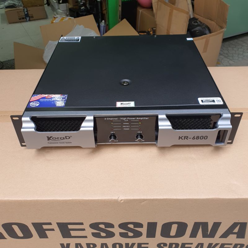 Cục Đẩy 24 Sò Korad 6800 1200w Chuẩn