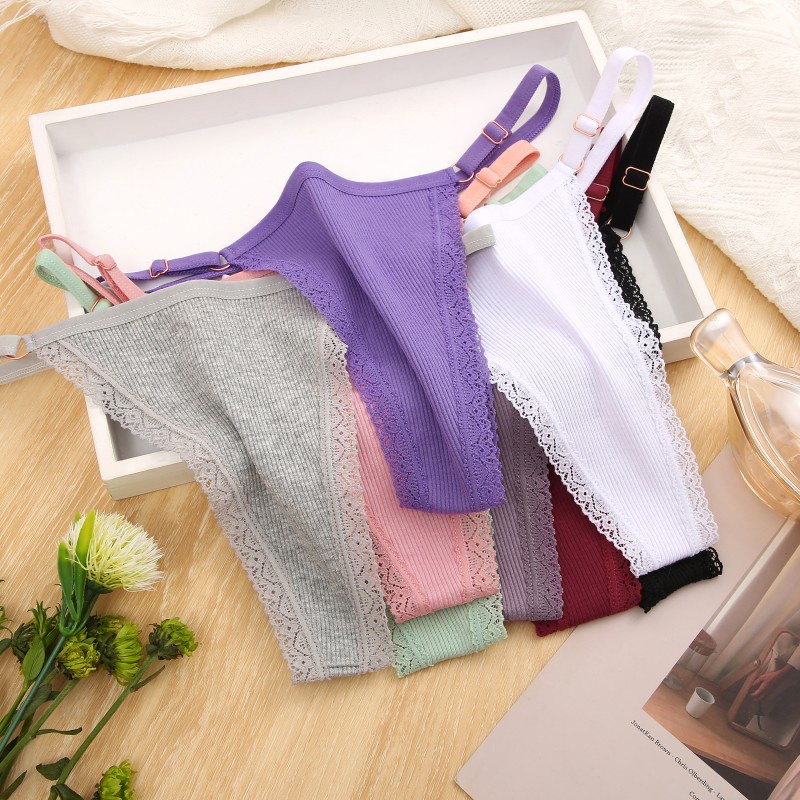 Quần lót lọt khe TAKETALK vải cotton thời trang quyến rũ cho nữ