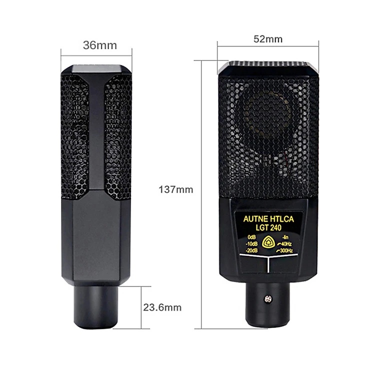 Mic thu âm, livestream karaoke LGT240 chính hãng hát cực hay BH12 tháng