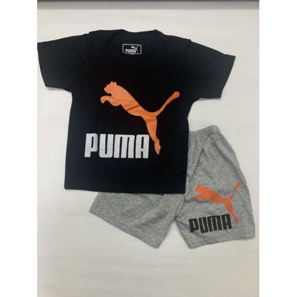 Bộ PUMA cotton mềm mịn cho bé trai từ 15kg đến 30kg