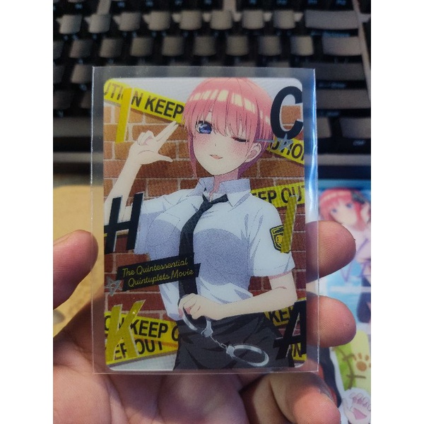 Thẻ Carddass chính hãng Bandai Nhà có 5 nàng dâu Gotoubun no Hanayome The Quintessential Quintuplets