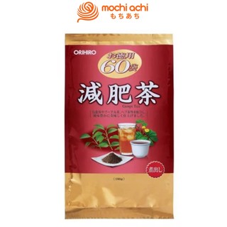 Trà Genpi Orihiro hỗ trợ giảm mỡ thừa, 60 gói/túi | Mochiachi | 4971493001880