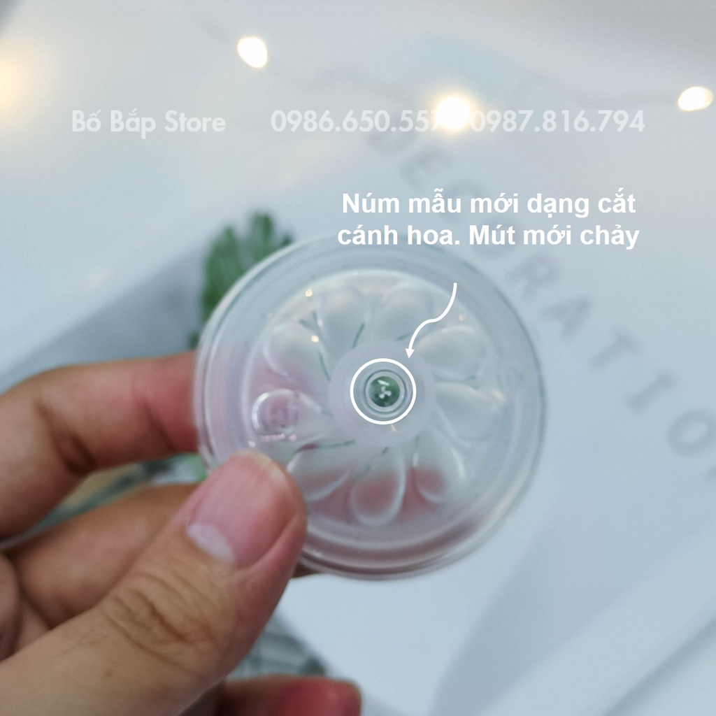 Núm Ti AVENT Natural ⚡𝟭𝟬𝟬% CHÍNH HÃNG⚡ Cổ Rộng Đủ Size Cho Bé