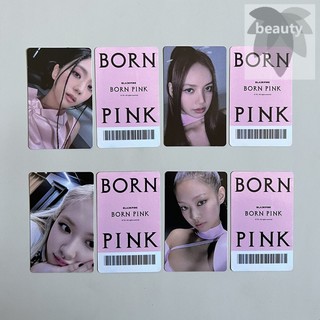 Set 4 đĩa cd hình nhóm nhạc born pink thẻ