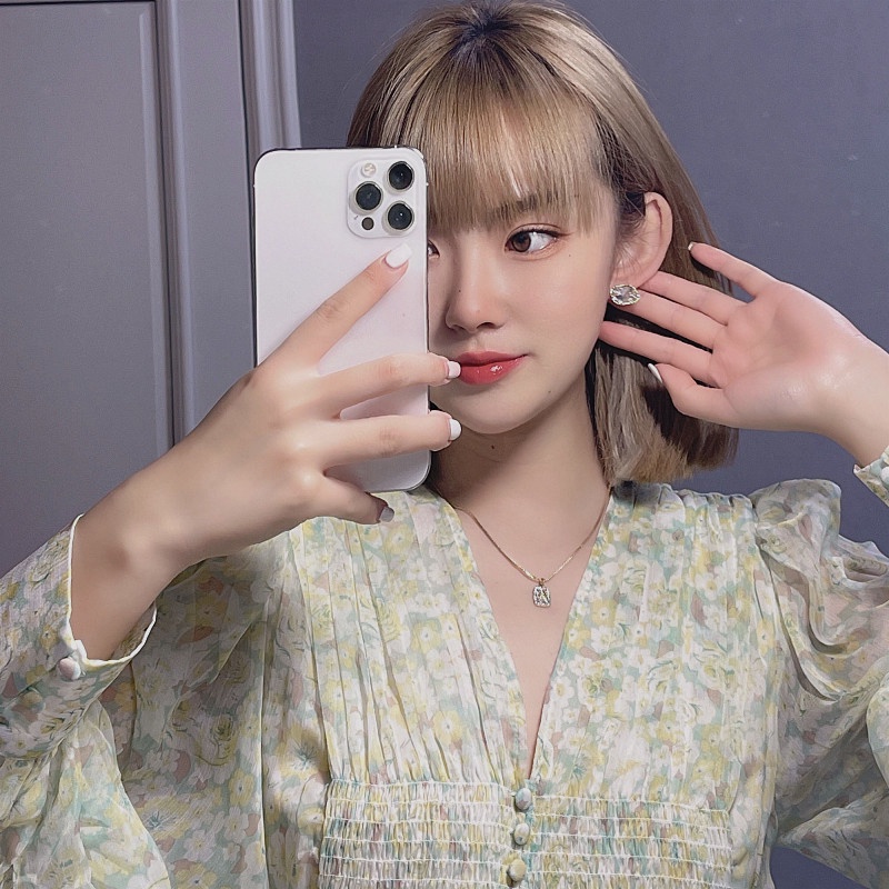 Bông Tai Mạ Bạc 925 Đính Pha Lê Đơn Giản Thanh Lịch