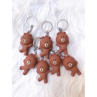 Móc khoá gấu brown đưng/ móc khoá hoạt hình siêu dễ thương ms: 016