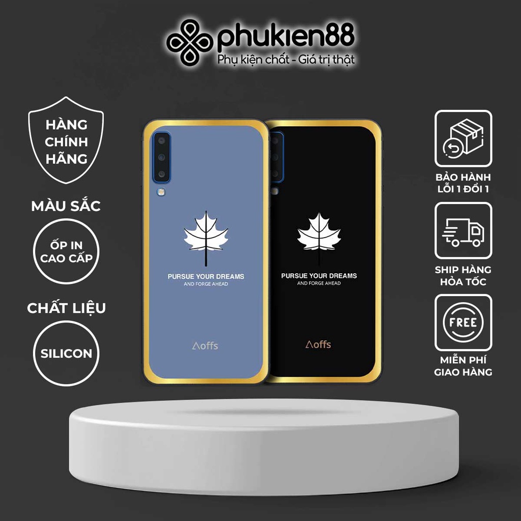 Ốp lưng Samsung A7 2018 / A9 2018 hình basic đơn giản, cao cấp, thời trang, ốp rẻ bền đẹp