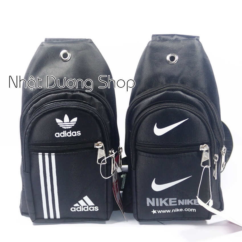 Túi đeo chéo chất liệu vải bền chặt dễ dàng mang theo đồ dùng khi ra ngoài phù hợp cho nam và nữ.