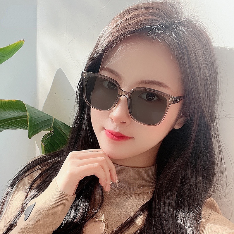 Kính Mát Gọng Vuông Lọc Ánh Sáng Xanh Chống Tia UV400 Thông Minh Cho Nữ