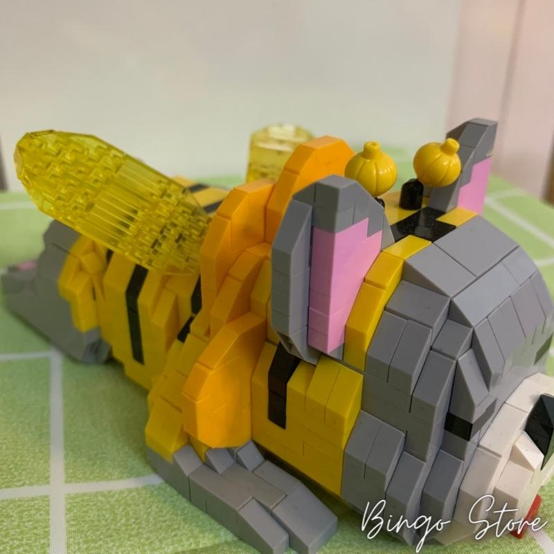 MÔ HÌNH LẮP RÁP CHÓ BULLY 954 CHI TIẾT CỰC HẤP DẪN VÀ DỄ THƯƠNG