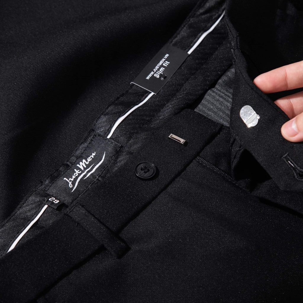 Quần Tây Âu Just Men Thanh Lịch Thời Trang Co Dãn Nhẹ