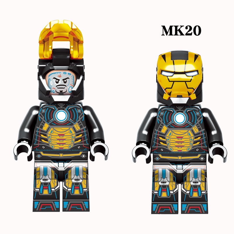 Bộ Đồ Chơi Lắp Ráp Lego Iron ManMinifigura