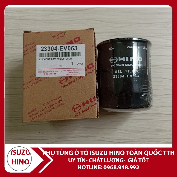 Lọc nhiên liệu tinh HINO 500 euro 2 ( mã ev063)