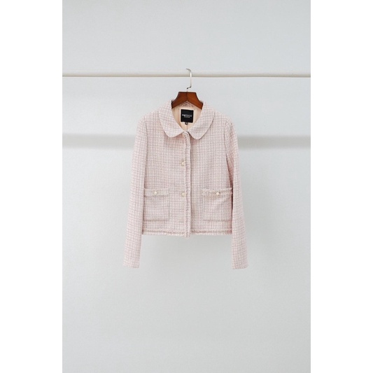 Pass áo dạ tweed Momoco size XS likenew