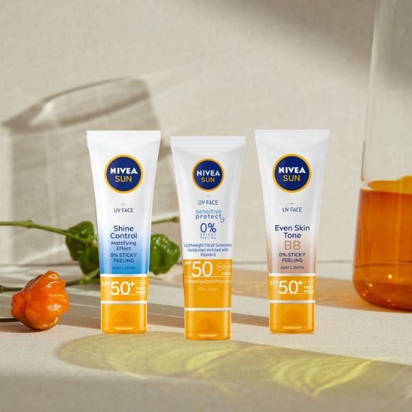 Kem chống nắng Nivea sun shine control mattifying effect spf 50+ uv face kiểm soát dầu nhờn 50ml