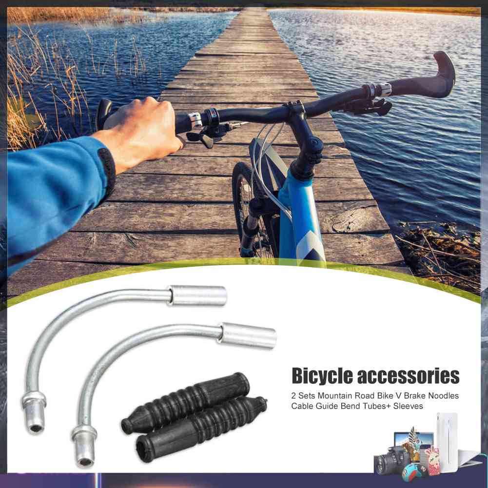 Set 2 Bộ Ống Uốn Dây Phanh Xe Đạp Leo Núi