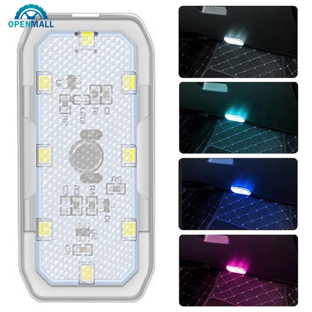 Đèn Led 8 Bóng R3Z9 Gắn Trần Xe Hơi Kèm Sạc USB Tiện Dụng