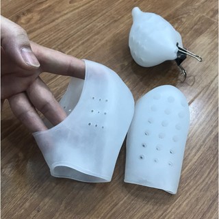 Cặp đệm gót chân tăng 3cm - đôi tất lót gót chân Silicon tăng chiều cao vừa các loại giầy / giày