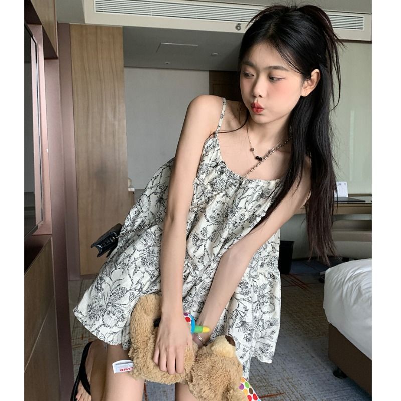 Áo Kiểu Dáng Rộng Không Tay Viền Lá Sen Dễ Thương Kiểu Nhật Hàn Giá đặc biệt Giao hàng nhanh áo kiểu nữ  áo dài nữ Váy đỏ