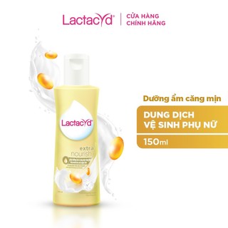 Dung Dịch Vệ Sinh Phụ Nữ Lactacyd extra nourish ( vàng)