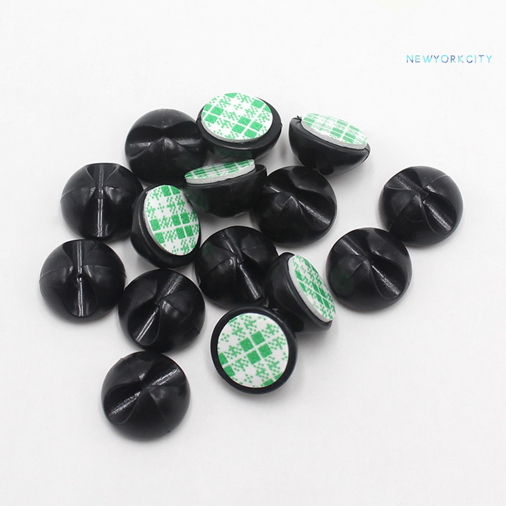 Bộ 10 Kẹp Giữ Dây Cáp Bằng Silicone Tiết Kiệm Không Gian