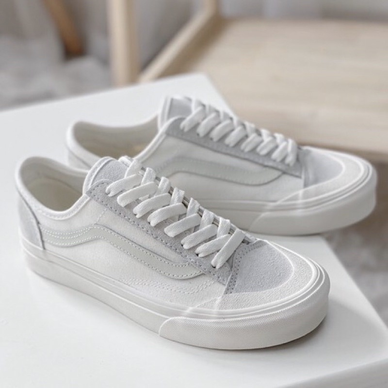 GIÀY Vans style36 decon trắng lai au